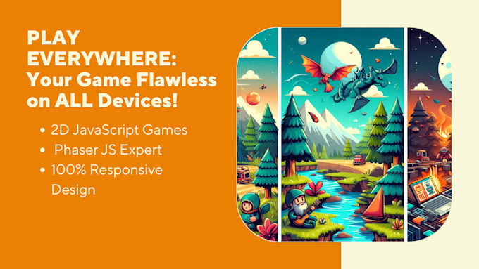 develop HTML5 browser games with javascript and phaser js