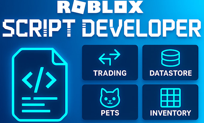 develop roblox game systems, logic, and scripts