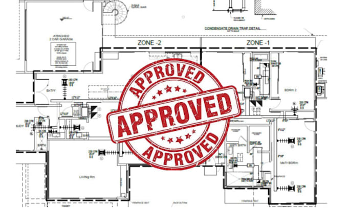 review, sign and seal architectural plan, architectural stamp USA stamp pe stamp