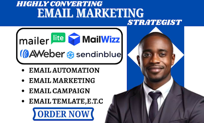 setup sendy sendinblue mailwizz email campaign aweber mailerlite automation va