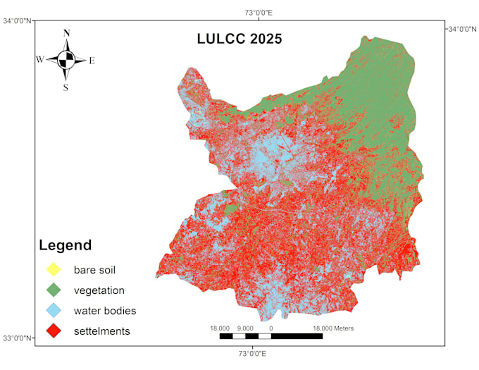 create professional gis maps and spatial analysis using arcgis