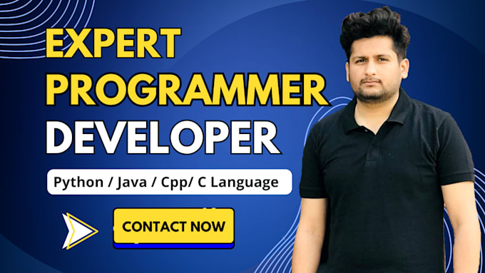be your dedicated programmer for any programming task and project