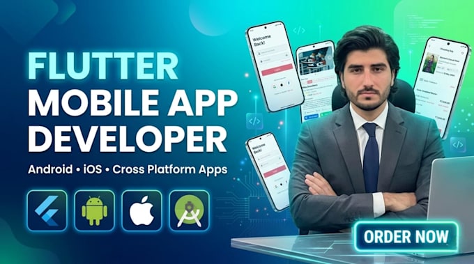 Develop flutter mobile app for android and ios with firebase by Talha ...
