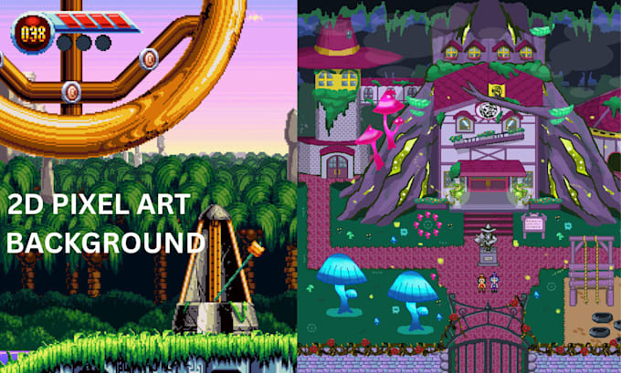 create pixel art background tileset rpg game assets 2d top down isometric map