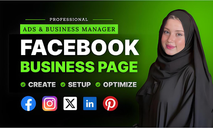 do impressive professional facebook business page setup