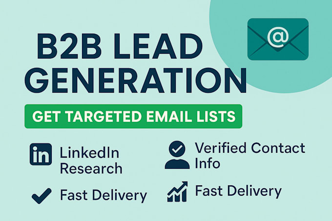 do b2b lead generation and build a targeted email list