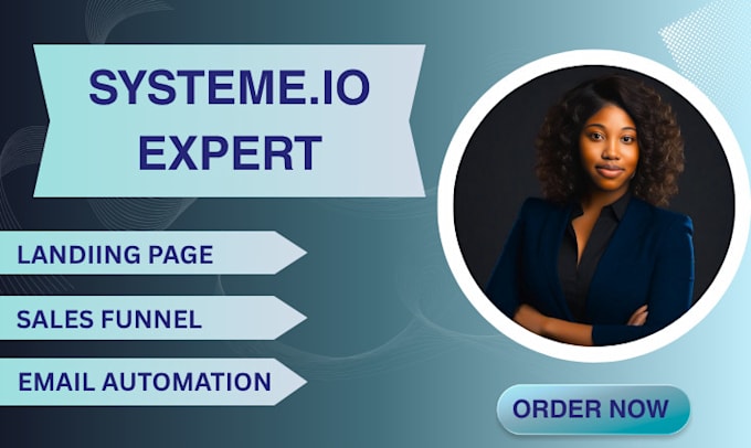 Build systeme io landing page and sales funnel in systeme io by Framer