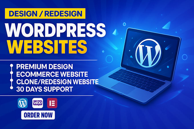 fast wordpress landing page or ecommerce website design