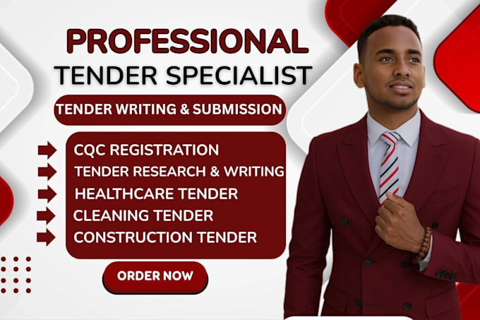 do UK tender, supported living, healthcare tender, nhs tender writing and cqc