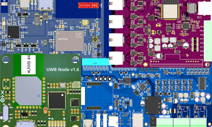 offer pcb design and prototypes for arduino esp32 stm32 nrf52 raspberry pi nxp