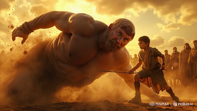 create fun and faith based ai animated bible stories for children with voiceover