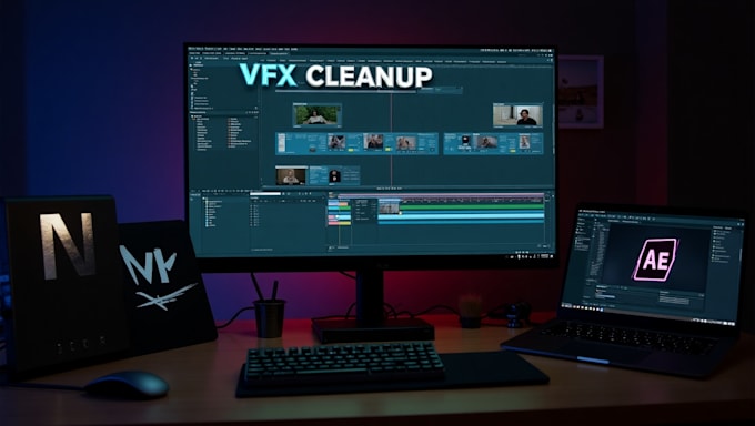 clean, track, or composite your vfx shots professionally