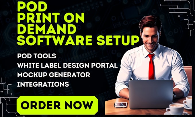 setup print on demand pod mydesigns design huddle gooten printify selldone