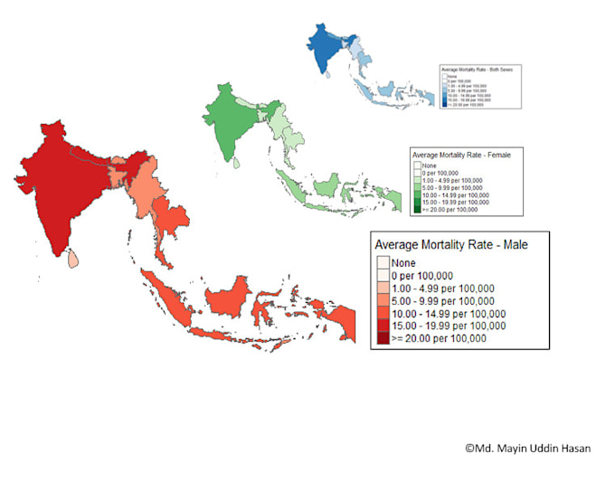 create stats charts, plots and maps