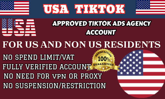 Usa tiktok ads agency tiktok ads manager for usa and non usa residents ...