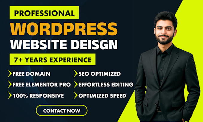 build wordpress website wordpress website development and design with elementor