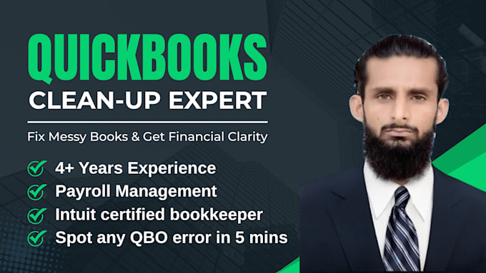 do clean up and catch up your  quickbooks with power bi