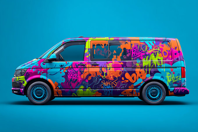 do unique bike, motorcycle wrap any vehicle wrap design