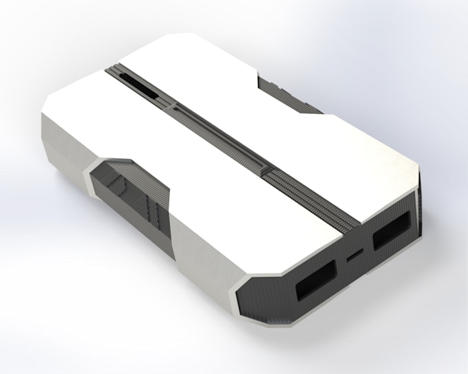 design futuristic pcb antenna enclosure