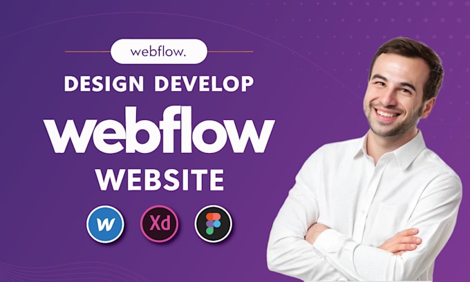 design or redesign webflow website, figma to webflow, pro webflow developer