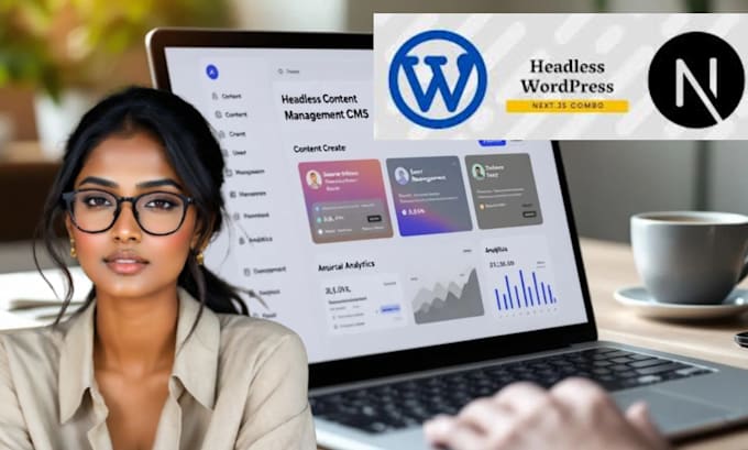 develop a headless wordpress site using react, woocommerce