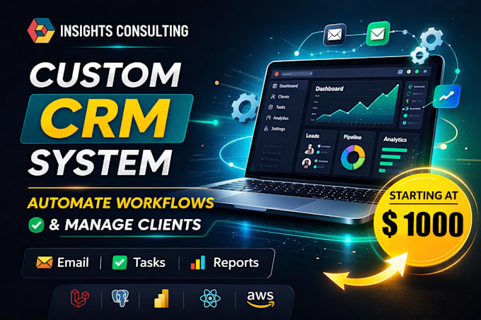build customized or upgrade a custom CRM system