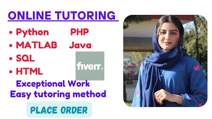 teach you python java matlab sql and web programming