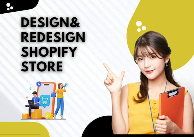 design shopify dropshipping store