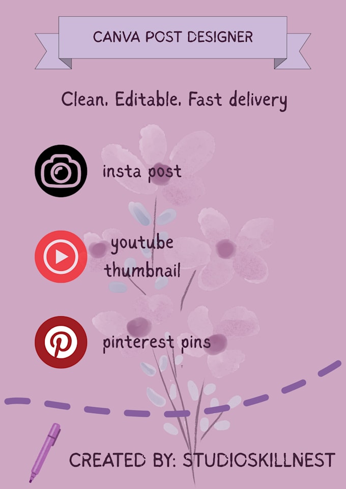 design aesthetic canva templates, posts, and thumbnails