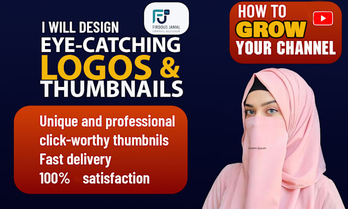 design modern logo and thumbnail designer