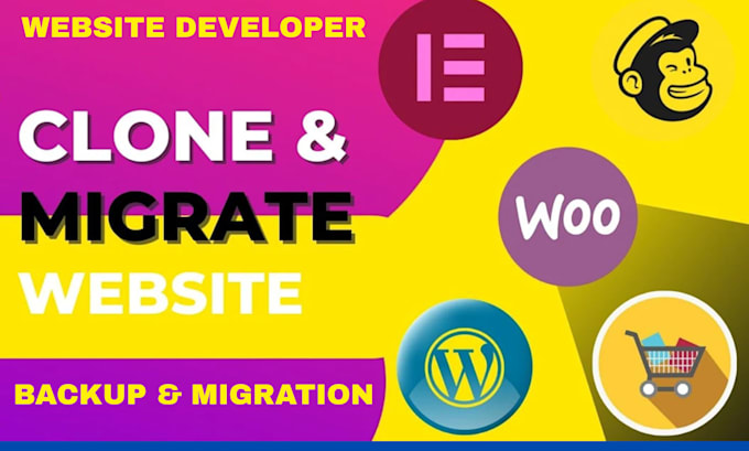 backup or restore, migrate or transfer, redesign or duplicate website wordpress