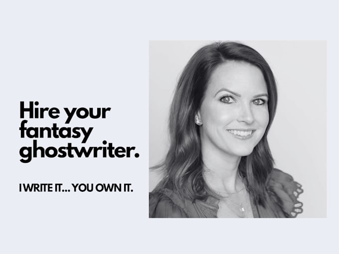 be fantasy ghostwriter, sci fi, litrpg, progression fantasy, ya story writer