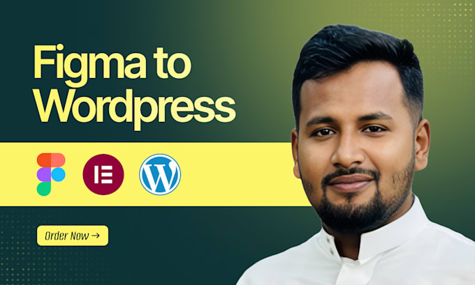 convert your figma design to wordpress with elementor or divi theme