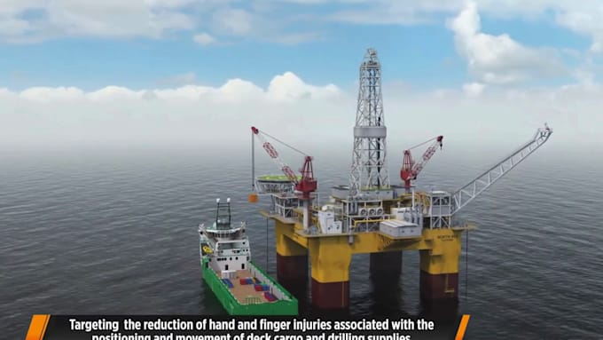 do 3d industrial video excavator and mechanical system engineering animation