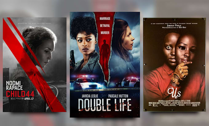 do unique movie poster designs, film posters