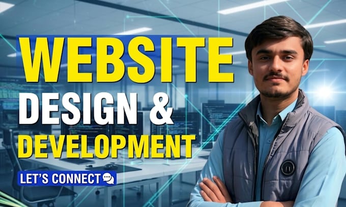 do full stack website development front end and back end developer