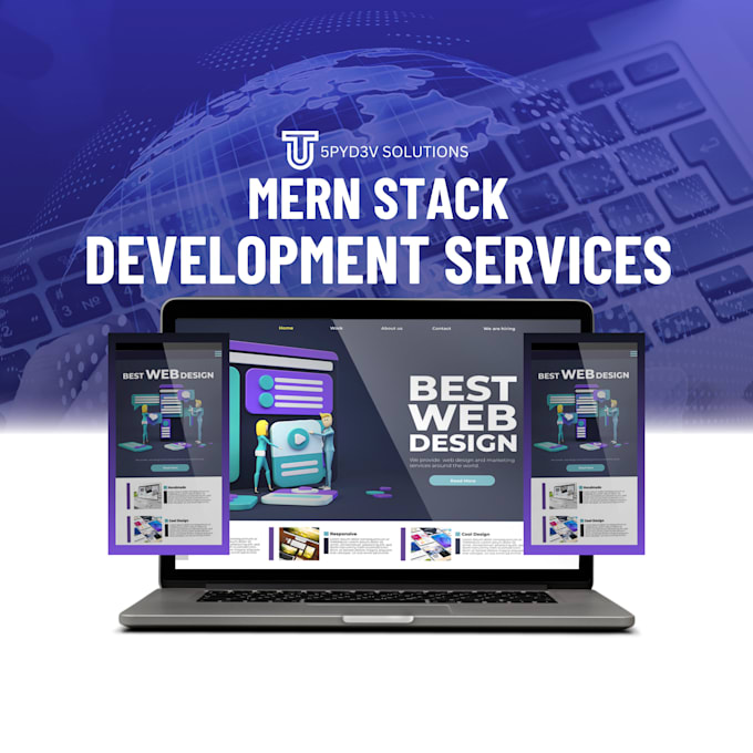 build responsive full stack web apps and websites using mern stack