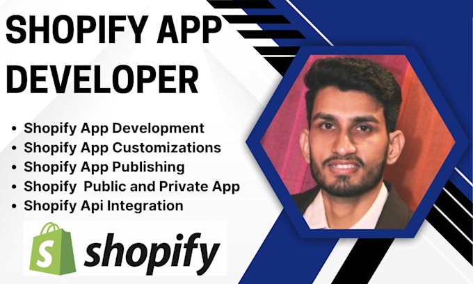 develop shopify public app and private app