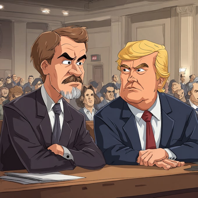 draw a custom political cartoon for any issue