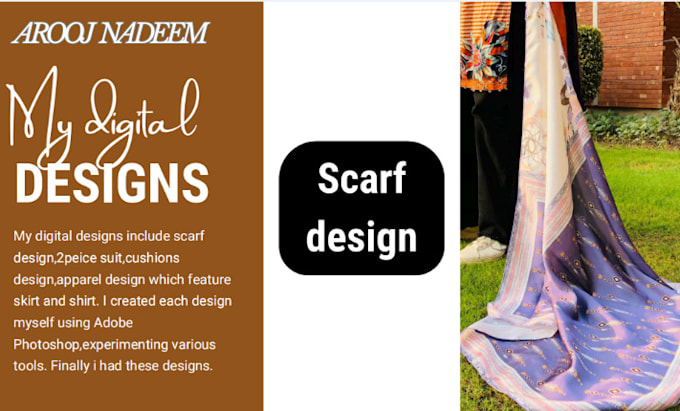 textile designer design fabric textile print or pattern