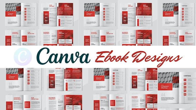 canva ebook design canva lead magnet, canva workbook planner and journal design