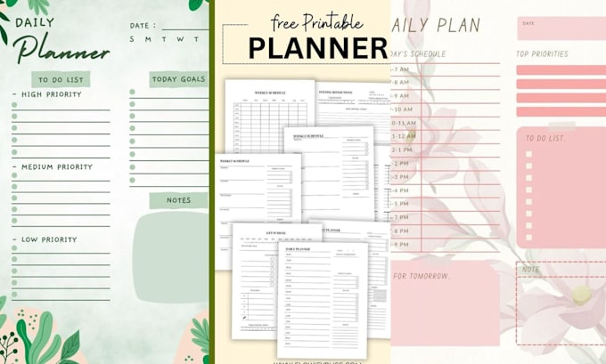 design canva editable journal, custom printable journal trackers checklist KDP