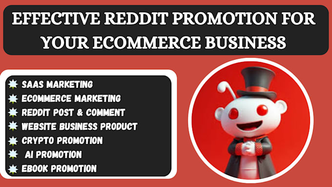 do reddit post management for ecommerce business website saas crypto marketing