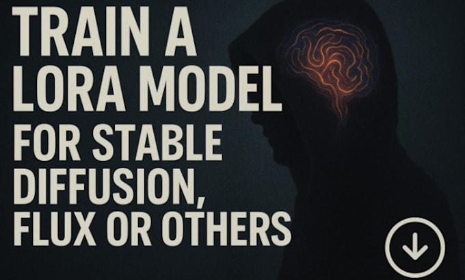 do lora training model for flux stable diffusion sdxl custom ai models