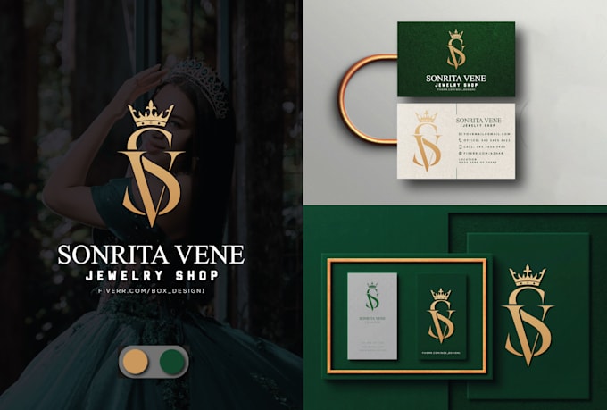 do modern minimalist professional logo design with copyright