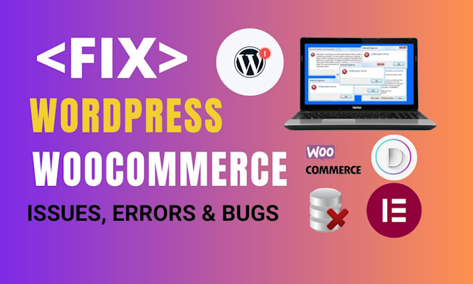 fix wordpress issues and wordpress bugs