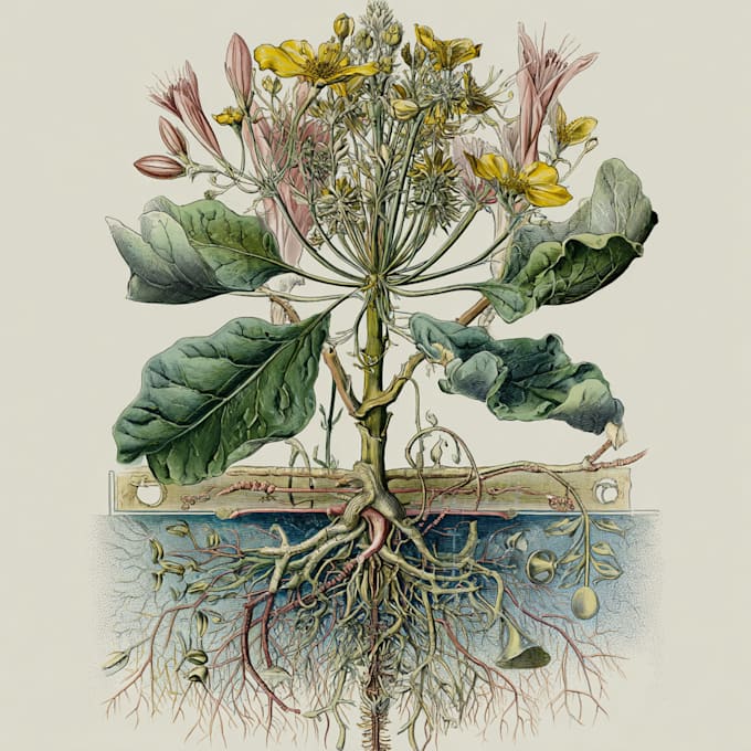 draw botanical and anatomical scientific illustrations