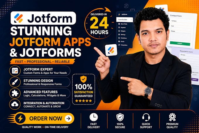 create stunning jotform apps and jotforms in 24 hours