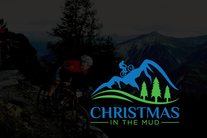 design modern christmas logo