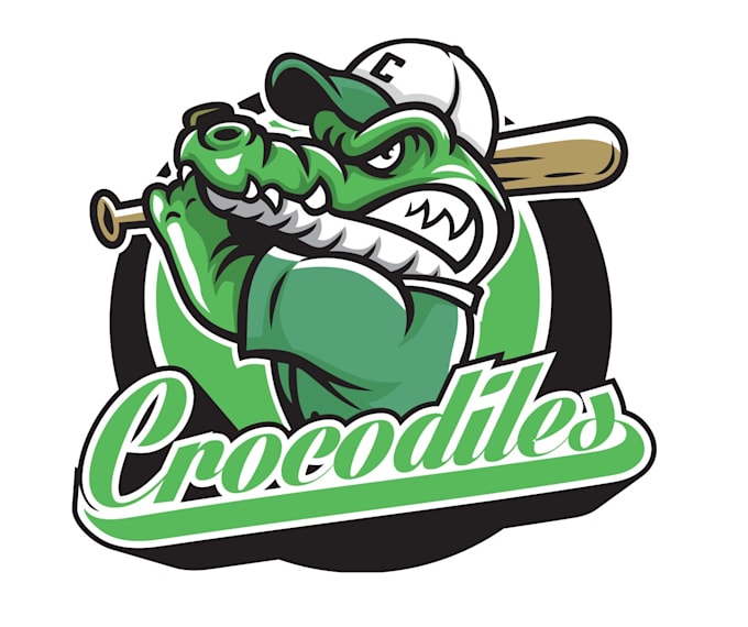 design awesome professional crocodile mascot logo